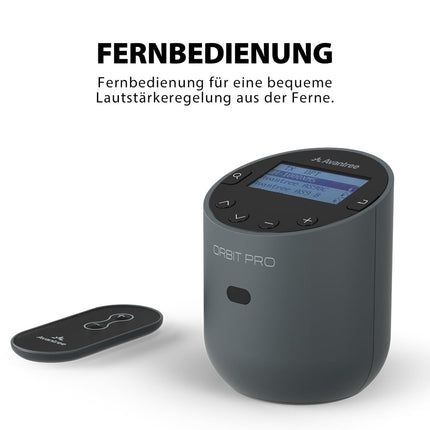Avantree Orbit Pro - Bluetooth-heli saatja telerile optilise või AUX-heli väljundiga (sh nutitelerid), ruumiline heli, lihtne helitugevuse reguleerimine AirPodidele ja teistele kõrvaklappidele