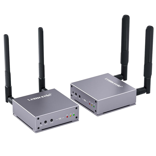 HDMI juhtmevaba saatja ja vastuvõtja, Lemorele 656FT/200M juhtmevaba HDMI-leviala laiendaja 1080P koos HDMI LoopOut/IR 5G-ga, voogedastab videot/heli telerisse, projektorisse, monitori