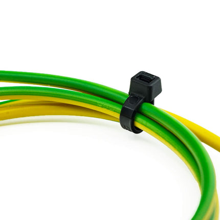 ERKO Cable Ties Black 540 x 7.6 mm 100 Pieces UV-Resistant 54kg Tensile Strength for Cable Management, Ultra Strong, Large, Long, Temperature-Resistant, Chemical-Resistant, Durable