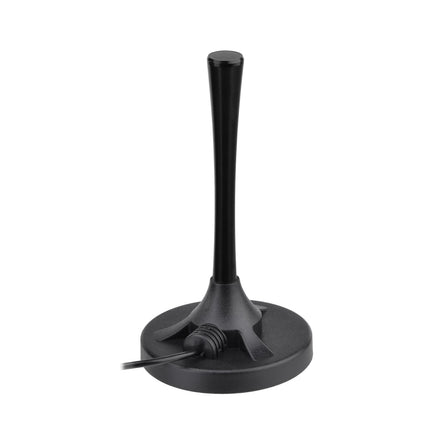 Superbat FM VHF raadioantenn DAB antenn magnetilise alusega + 3m pikenduskaabel + 3 pistikut siseraadio tuuneri, AV-audio-video kodukino vastuvõtja, Bluetooth-toitesüsteemiga stereovastuvõtja jne jaoks.
