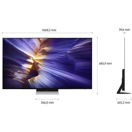 SAMSUNG OLED 4K S90F 48-inch (121 cm) Glare-Free UHD TV, NQ4 AI Gen3 Processor, OLED HDR, 4K Upscaling Pro, Dolby Atmos, Gaming Hub, Motion Xcelerator 144Hz, Samsung Vision AI Smart TV (2025)