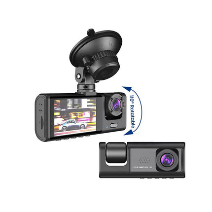 Aumotop Dashcam Car 1080P DVR, Dashcam Car Eesmine Tagumine Salvesti Tahavaatekaamera Sõidu Salvesti, 2-tolline Ekraan, Toetab Öise Nägemise Salvestustsüklit Ühe Klahviga Lukk