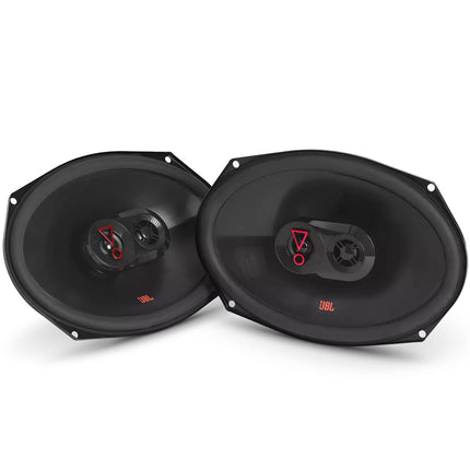 JBL Stage3 9637F 3-Way Car Speaker Set by Harman Kardon without Grille - 375 Watt Oval Car Speaker Boxes - 6" x 9" (152 mm x 230 mm)