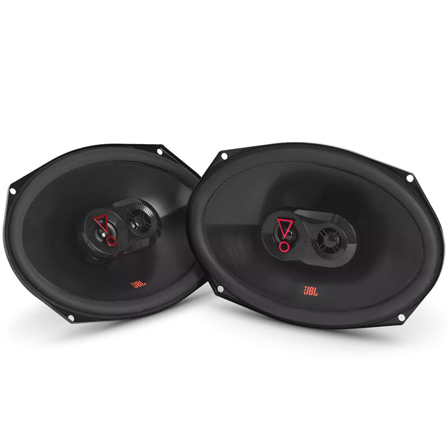 JBL Stage3 9637F 3-ribaline autokõlarikomplekt Harman Kardonilt ilma võreta - 375 W ovaalsed autokõlarikastid - 6" x 9" (152 mm x 230 mm)