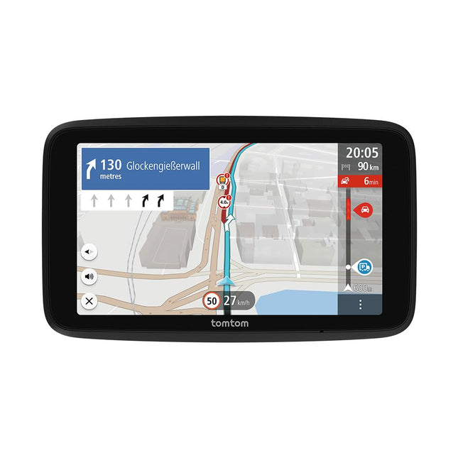 TomTom Truck Sat Nav GO Professional 2. põlvkond (5-tolline mahtuvuslik puutetundlik ekraan Euroopa kaartide ja reaalajas liiklusteabega, spetsiaalselt veoautodele, kaubikutele, bussidele ja suurtele sõidukitele)