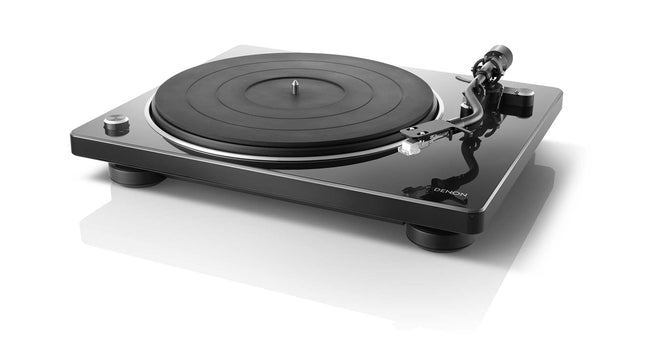 Denon DP400BKEM vinüülimängija (rihmülekanne, toonkäpa tõste, sisseehitatud eelvõimendi, S-toonkäpp) must
