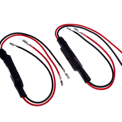 Alchemy Parts mootorratta koormustakistid IN Line LED indikaator signaalid pööramiseks 12V 10W 10 oomi