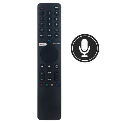 Asenduskaugjuhtimispult sobib Xiaomi nutiteleri P1 mudelitele Nutiteleri P1 32-tolline L32M6-6AEU L43M6-6AEU L50M6-6AEU L55M6-6AEU L55M6-6ESG L75M6-ESG Häälega kaugjuhtimispult XMRM-19