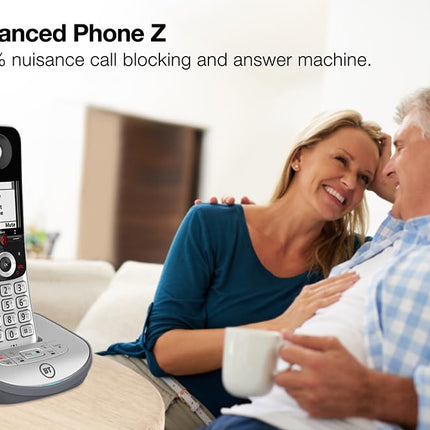 BT Advanced Z juhtmeta telefon ja automaatvastaja – ühekordne