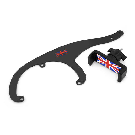 Heinmo Car 360 Degree Mobile Phone Holder Cup Holder Satellite Stand Cradle for Cooper Clubman Countryman R55 R56 R57 R58 R59 2006-2015 Steering Wheel on The Left