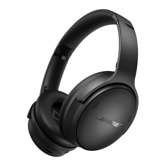 Bose QuietComfort SC juhtmevabad kõrvaklapid mikrofoni ja mürasummutusega, Bluetooth-kõrvaklapid mürasummutusega, kuni 24 tundi aku tööiga, pehme ümbrisega, mustad
