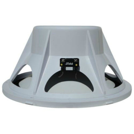 Pyle PLMRW8 Sea subwoofer, veekindel, 8" (20,00 cm), 200 mm, valge. Sobib paatidesse, basseini või muudesse kohtadesse. Avatav ühe mähisega, 4 oomi takistus, 200 vatti, RMS, max 400 vatti.