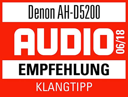Denon AHD5200EM Premium kõrvaklapid, sebrapuu värvi