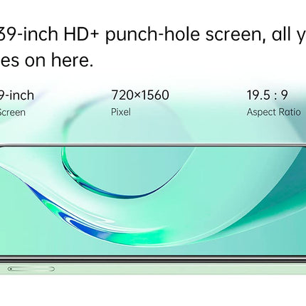 OUKITEL C21 PRO Smartphone without a contract, full glass design, 4GB + 64GB, 256GB external SD, 21MP triple rear camera, Android 11 Dual SIM mobile phone, 6.39'' HD+ display, fingerprint face ID, GPS, WiFi, black