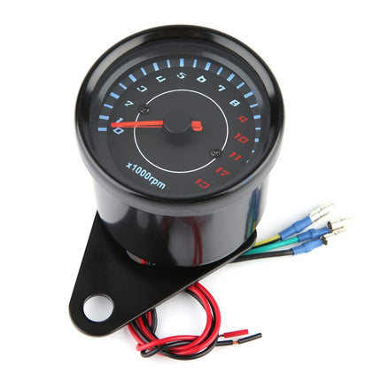 Akozon mootorratta LED-taustvalgustusega tahhomeeter DC 12V universaalne elektrooniline tahhomeeter elektrooniline tahhomeetri ekraan