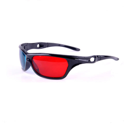 RMKbe 3D-filmimänguprillid, punase-sinised 3D-prillid, 3D-prillid, 3D-prillid, Anaglyph 3D-prillid kodukino mängudele, 6 tk pakis