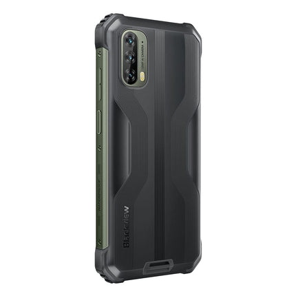 Blackview BV7100 - Võimsa akuga (13000 mAh) nutitelefon - Vastupidav, Sõjaväestandard MIL-STD-810H - Veekindel, Põrutuskindel - 128GB, Kolmekordne Tagumine Kaamera 12MP, Esikaamera 8MP - Must