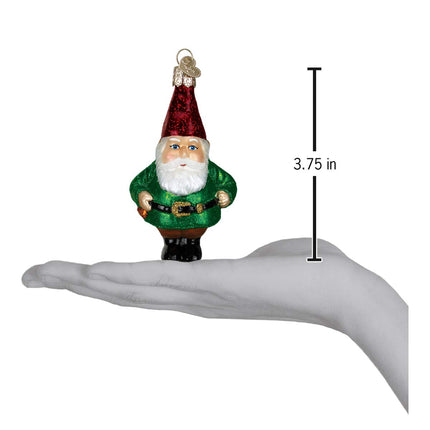 Old World Christmas Garden Gifts Glass Blown Ornaments for the Christmas Tree Gnome