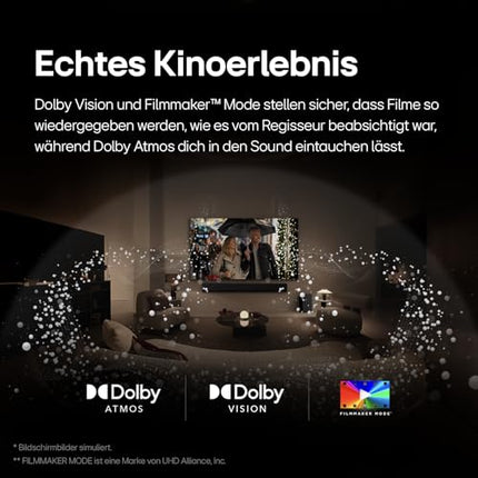 LG OLED48C47LA televiisor 48" (121 cm) OLED evo televiisor (α9 Gen7 4K tehisintellektiga protsessor, webOS 24, Dolby Vision, kuni 120 Hz) [mudeliaasta 2024]