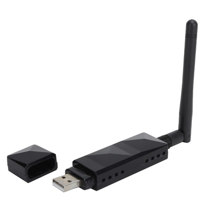 USB WLAN-mälupulga adapter telerile, AR9271 USB WiFi adapter WLAN-lüüs antenniga Etherneti võrguadapter, sülearvutile (7/8/10)