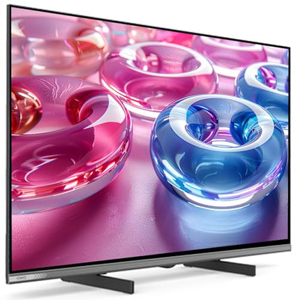 CHIQ L32FM9E 32-tolline (80 cm) FHD nutiteler, HDR10 ja HLG, Google TV, Dolby Audio, DBX-TV, Google Assistant, kolmekordne tuuner DVB-C/T/T2/S/S2, Chromecast integreeritud, metallraamita, must