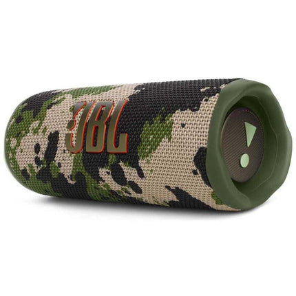 JBL Flip 6 Bluetooth Speaker - Camouflage – Waterproof, portable speaker with 2-way speaker system for powerful sound – Up to 12 hours of wireless music playback