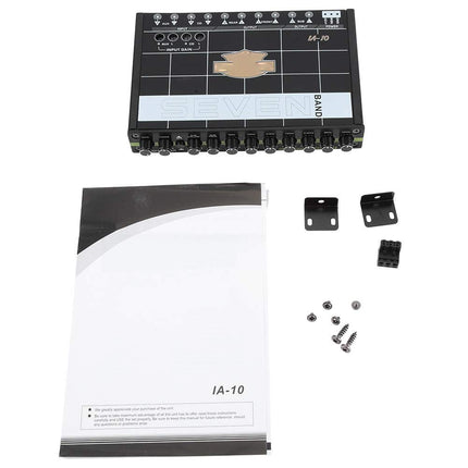 Autoaudio ekvalaiser Auto ekvalaiser Auto ekvalaiser EQ Auto 7 ekvalaiser Autoaudio tuuner 1 tükk Auto auto heli stereo ekvalaiser 7 ribaga