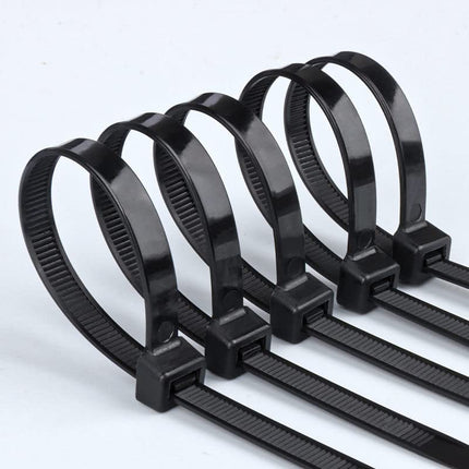1000-osaline must kaablisidemete komplekt 350/300/250/200/150/100mm (100/100/100/200/200/300 tükki), WLEAD iselukustuvad kvaliteetsed nailonist kaablisidemed kaablite haldamiseks, aeda, koju ja töökotta.