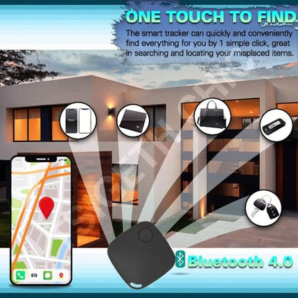 Võtmeleidjad nutikas Bluetooth-jälgija, esemete leidja GPS-jälgimisseadme rakenduse juhtimine, mis ühildub iOS-i ja Androidiga võtmete, lemmikloomade, telefoni, rahakoti ja käekoti jaoks