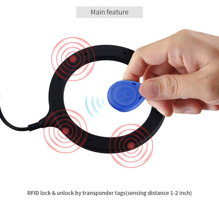 EasyGuard Smart Key RFID-autoalarm nutika käivitusnupu ja puutetundliku võtmeta käivitussüsteemiga