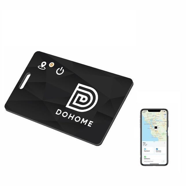 Rahakoti jälgimiskaart Nutikad esemete leidjad IP68 juhtmevaba laetav rahakoti leidja Asukoha ese, mis ühildub rakendusega Find My (ainult iOS) Bluetooth-jälgija pagasi jaoks
