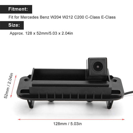 w204,w204 reversing camera,reversing camera w204, trunk reversing camera angle camera reversing monitoring suitable for W204 W212 C200 C-Class e