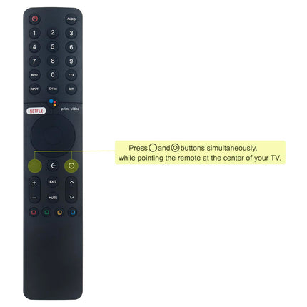 Asenduskaugjuhtimispult sobib Xiaomi nutiteleri P1 mudelitele Nutiteleri P1 32-tolline L32M6-6AEU L43M6-6AEU L50M6-6AEU L55M6-6AEU L55M6-6ESG L75M6-ESG Häälega kaugjuhtimispult XMRM-19