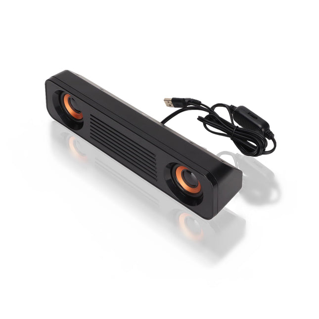 Heliriba telerile, USB-toitega 3,5 mm pistik, HiFi stereo subwoofer, teleri kõlar, pikk kõlar telerile ja lauaarvutile