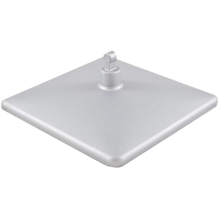 Oskar Lehmann cable guide square Kuba 1 Length: 1254 mm Cable conduit Made in Germany by Silber