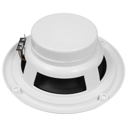 Hollywoodi laekõlarid, seinakõlarid, õuekõlarite paar | WL-18 | 2 x 100W kõlarit Ø179mm telkimiseks, paatidele, restoranidele, terrassidele, vannitubadesse, 20W RMS, 8 oomi, valge