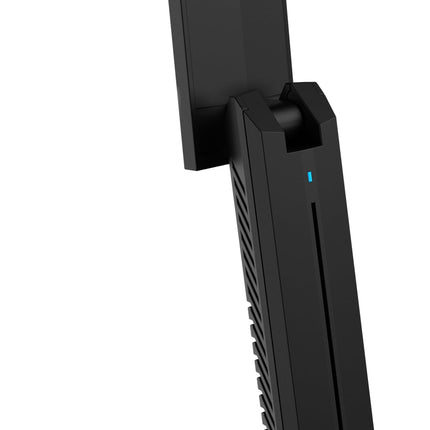 MSI BE6500 WiFi 7 USB Adapter - Wi-Fi up to 2880 Mbps (6 GHz) + 2880 Mbps (5 GHz) + 688 Mbps (2.4 GHz), MU-MIMO, adjustable antenna - Wired mount included