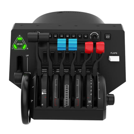 Honeycomb Aeronautical Bravo Throttle Quadrant with Auto Pilot &amp; Annunciator Panel in aviation quality for flight simulator, Universal control system for simmer and pilots [video game]