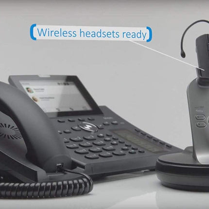Snom D385N IP-telefon, SIP-lauatelefon, 4,3-tolline TFT-värviline ekraan 480 x 272 pikslit, 12 SIP-identiteeti, sensoriga lüliti, USB, 48 isemärgistavat klahvi (12 füüsilist), must, 00004600