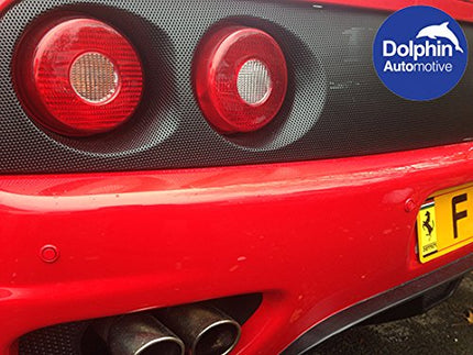 Dolphin Automotive DMS400 mikrosuuruses tagurdusandurid, 4 tagumist andurit helisignaalidega, Auto Expressi auhinnatud bränd 9 värvitoonis (mattmust)