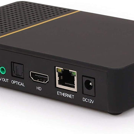 AX Multibox Twin 4K UHD E2 Linux Twin satelliitvastuvõtja PVR salvestusfunktsiooniga, DVB-S2 tuuner, HDTV, 2160p, H.265, HDR [eelprogrammeeritud Astra ja Hotbirdi jaoks] + HDMI-kaabel