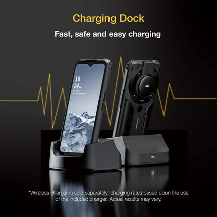 AGM Glory SE õues kasutatav nutitelefon 5G, Snapdragon 480 vastupidav telefon ilma lepinguta, 6,53" FHD+ ekraan Android 11 mobiiltelefon, 6200mAh aku IP68/IP69K veekindel, 8G+128G kahe SIM-kaardiga/NFC/GPS/Touch ID