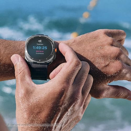 Samsung Galaxy Watch Ultra Smartwatch, Fitness Watch, Fitness Tracker and Activity Tracker, 47 mm, LTE, Titanium White, Includes 36-Month Manufacturer's Warranty