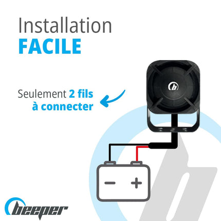 BEEPER XR5-TX1 universaalne autoalarmisüsteem
