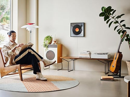 Samsung Music Frame HW-LS60D teleritele mõeldud heliriba, pildiraami stiilis Music Frame'i disain, Bluetooth-kõlar suure optimaalse kõlaripunktiga, juhtmevaba voogedastus [2024]
