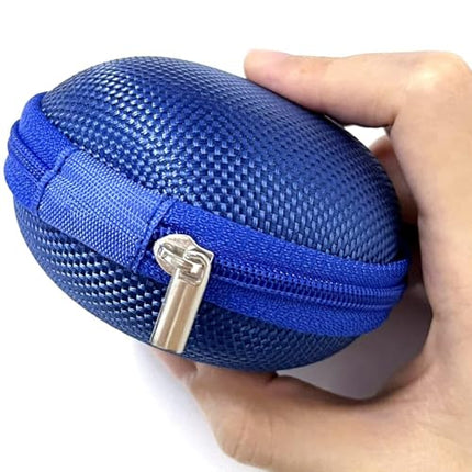 Portable Headphone Case, Headphone Bluetooth Headset, Small Storage Bags, Mini Coin Purse Storage Box, Travel Carrying Case, Headset for Headphones, USB Cable, Charger, 4 Pack