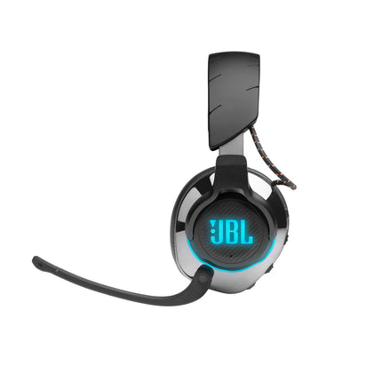 JBL Quantum 810 kõrvapealsed mängukõrvaklapid – juhtmevabad Bluetooth-peakomplekt aktiivse mürasummutuse ja ülespööratava mikrofoniga – kvantumruumiline heli – must