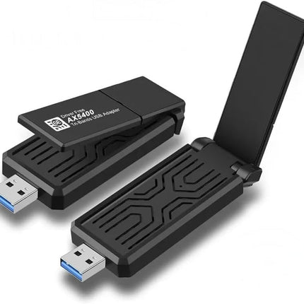 WiFi 6E AX5400 WiFi Adapter USB 3.0 5400 Mbps Wireless Network Card Triple Bands 6GHz with Antenna for PC Laptop Computer