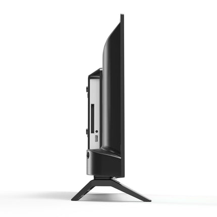 TuTu TV 24-tolline (60 cm) HD LED-teler kolmekordse tuuneriga (DVB-T/T2-CS/S2), USB-meediapleieriga, HDMI, VGA, CI/CI+, hotellirežiim (2024, 220 volti)