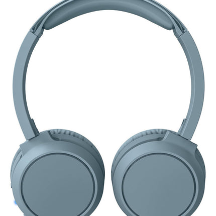 PHILIPS Audio TAH4205BL/00 kõrvaklapid bassivõimendi nupuga (Bluetooth, 29 tundi mänguaega, kiirlaadimine, mürasummutus, kokkupandav), sinine,